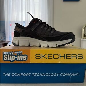 Skechers Black and White Men's Sneakers